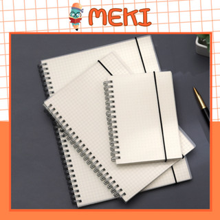 Sổ Còng A6 A5 A4 B5 MEKI - 160 Trang Kẻ Ngang, Ô Vuông, Trơn Ghi Chép, Take Note, Sổ Tay Học Tập Văn Phòng