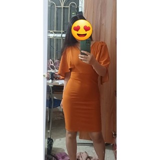 Đầm cánh dơi vàng bò