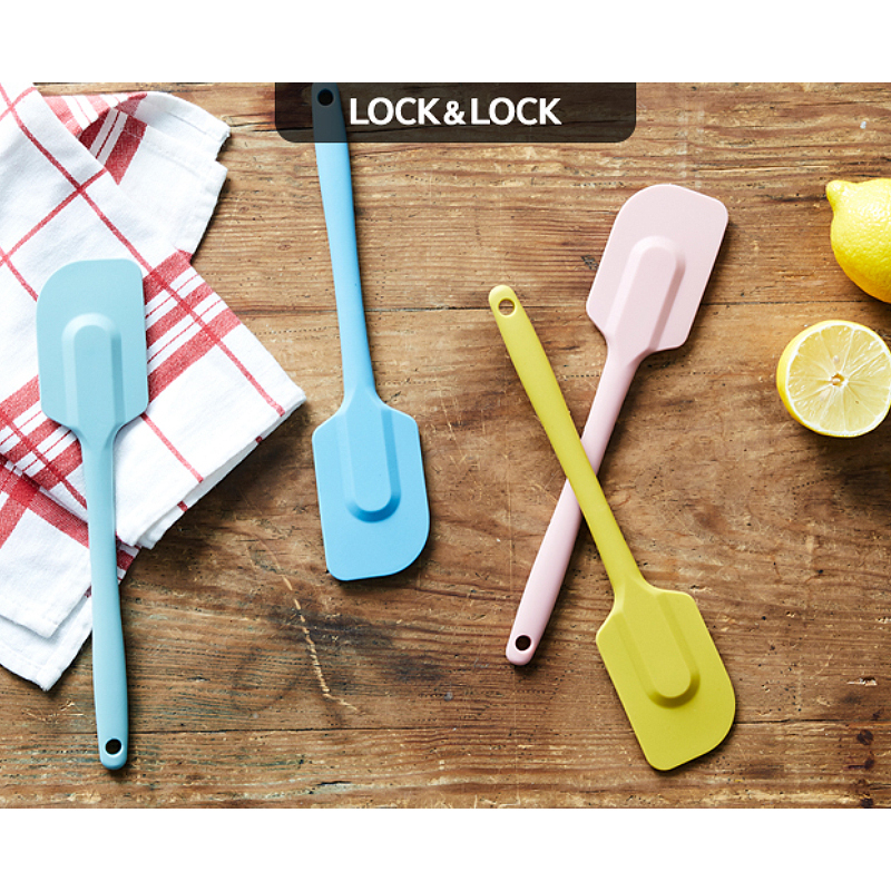 Muôi lật thức ăn bằng silicone Lock&Lock Spatula CKT223 (4 màu)