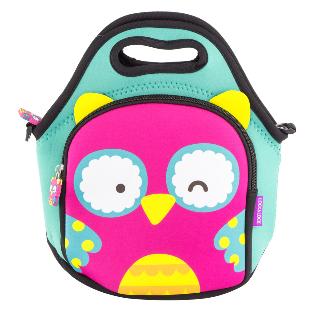 Túi đeo cho bé hình con cú, ong, khỉ Lock&amp;Lock kid bag Owl/Bee/Monkey 290*160*300mm