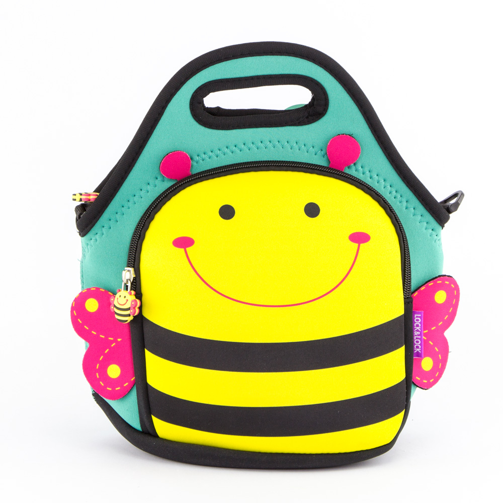 Túi đeo cho bé hình con cú, ong, khỉ Lock&amp;Lock kid bag Owl/Bee/Monkey 290*160*300mm