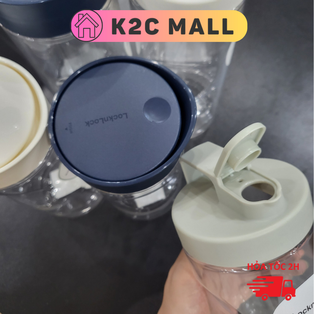 Bình Nhựa Đựng Nước LocknLock Nắp Bật, bình nước tủ lạnh Lock&Lock Easy Grip HAP813 [1.2L] HAP814 [1.5L] - K2Cmall | BigBuy360 - bigbuy360.vn