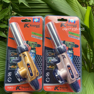Đèn Khò Gas, Khò Gas Kapusi Cao Cấp, Khò Gas Tự Động Đánh Lửa