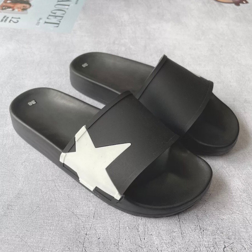 Dép Quai Ngang Thời Trang  Nam Nữ Hình Ngôi Sao  phong cách Đẹp .