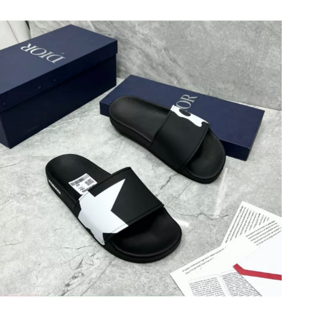 Dép Quai Ngang Thời Trang  Nam Nữ Hình Ngôi Sao  phong cách Đẹp .