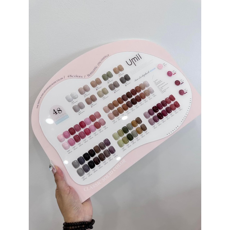 Set sơn thạch đục Umii 48mảu mới- đồ nails nhật quyên
