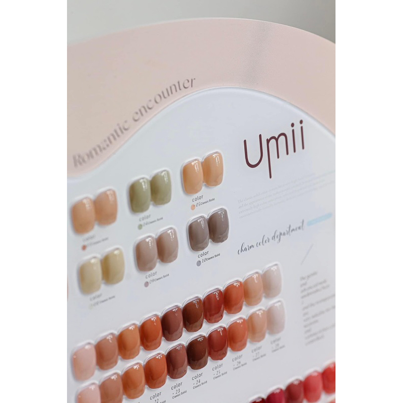 Set sơn thạch đục Umii 48mảu mới- đồ nails nhật quyên