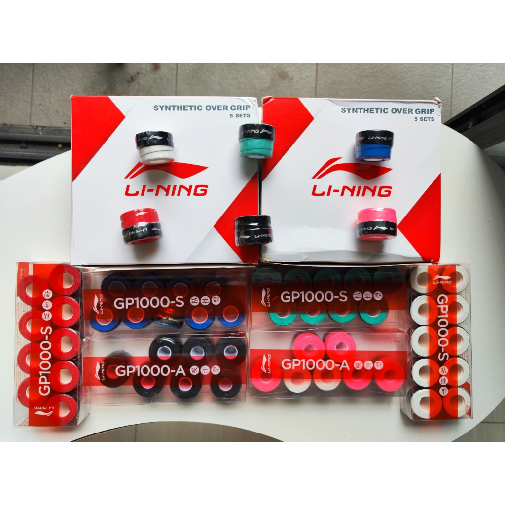 Quấn cán cuốn cán cầu lông LINING gp 1000A và 1000S chính hãng thấm chút tốt chống trượt tốt độ bền cao màu sắc đẹp