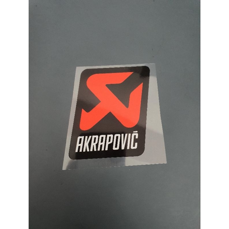 Tem dán nhiệt Pô xe máy Akrapovic