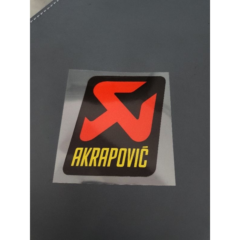 Tem dán nhiệt Pô xe máy Akrapovic