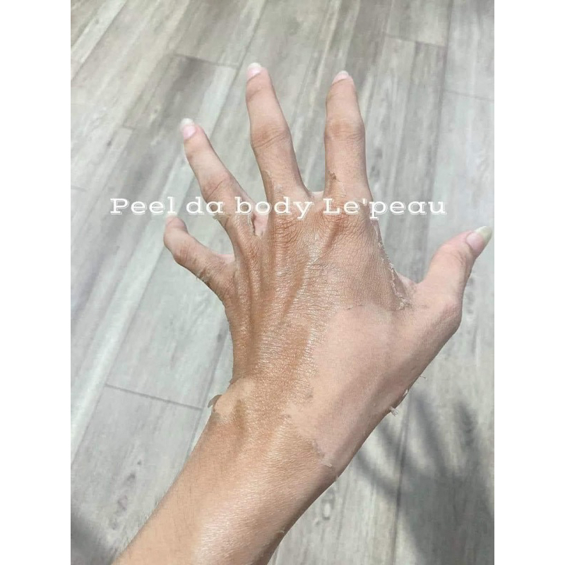 Peel Body Retinol LE'PEAU trắng da mờ thâm sau 7 ngày, loại bỏ tế bào chết cơ thể 50ml