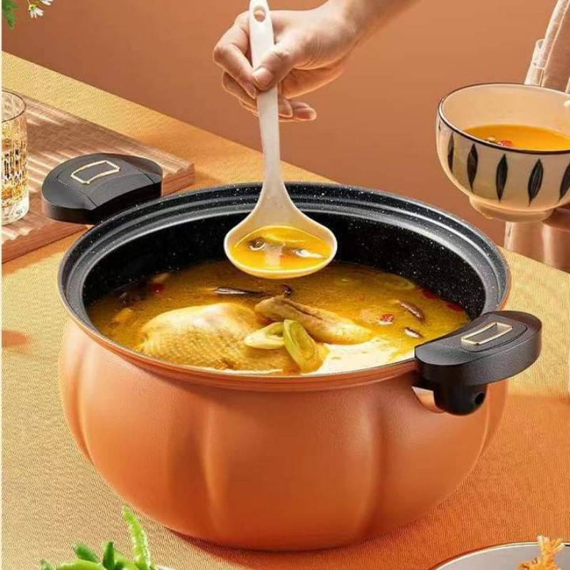 NỒI ÁP SUẤT💖 ĐA NĂNG💖 Nồi Áp Suất Bí Ngô 6L Thông Minh, Nồi Hầm 4in1 Đa Năng, Hầm Gà, Cháo  helenstore68