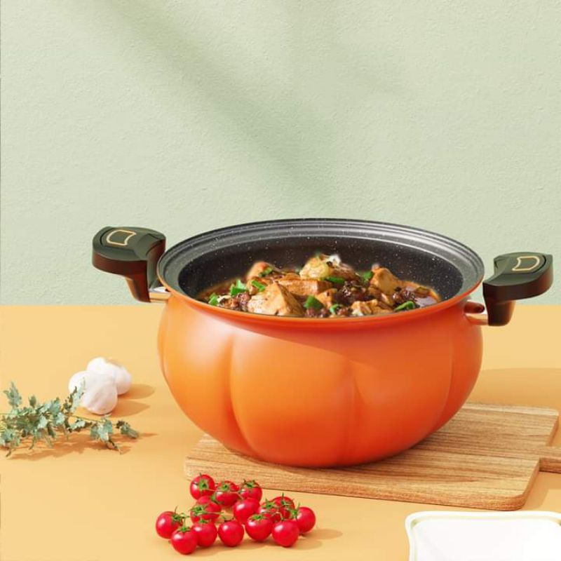 NỒI ÁP SUẤT💖 ĐA NĂNG💖 Nồi Áp Suất Bí Ngô 6L Thông Minh, Nồi Hầm 4in1 Đa Năng, Hầm Gà, Cháo  helenstore68