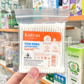 Hộp Tăm bông Bông Bạch Tuyết