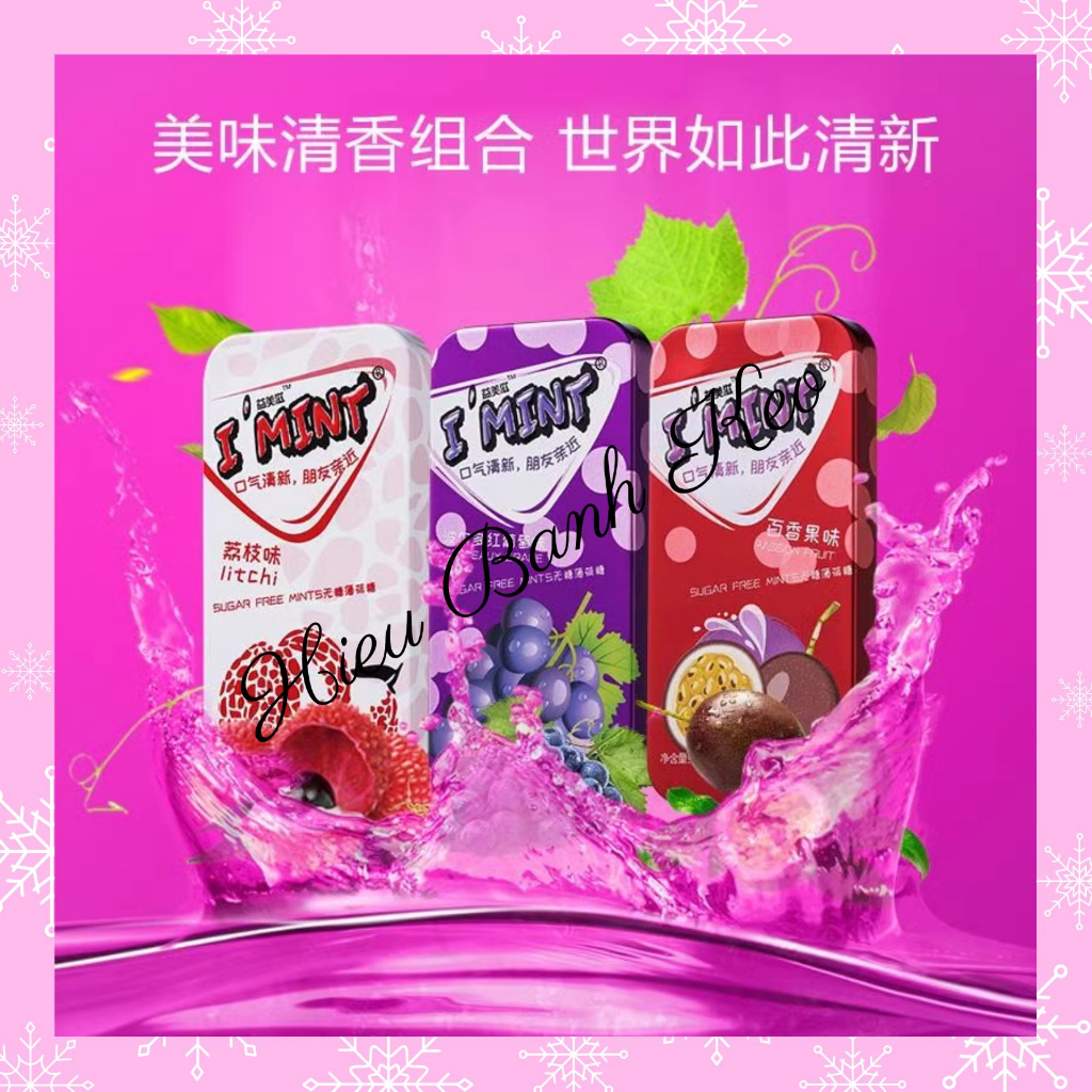 Kẹo thơm miệng không đường I'MINT