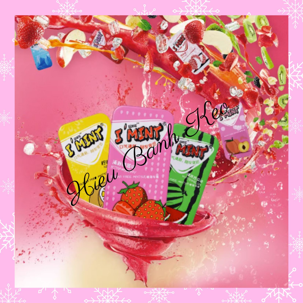 Kẹo thơm miệng không đường I'MINT