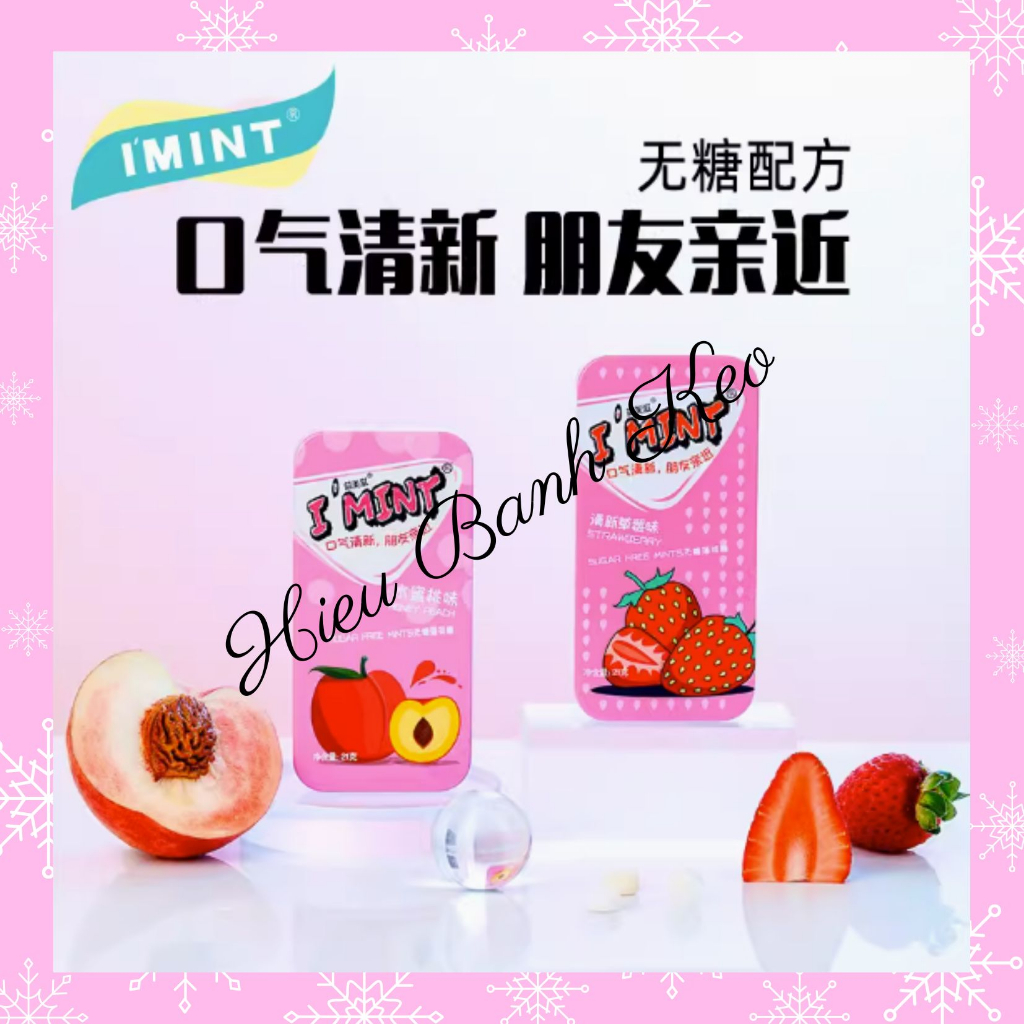 Kẹo thơm miệng không đường I'MINT