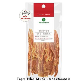 THỊT ỨC SẤY GIÒN CHO CHÓ NATURAL CORE THỊT GÀ/ THỊT VỊT