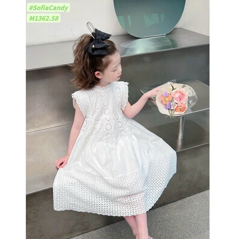 ĐẦM THÊU REN SOFIA SANG CHẢNH XỊN XÒ VÀ TINH TẾ