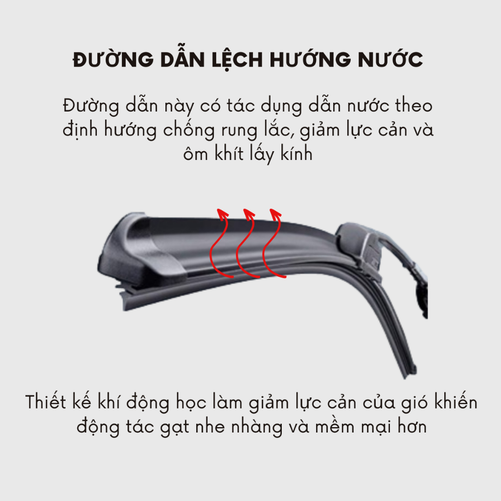 Gạt mưa Silicone xe oto, xe hơi Toyota Vios, Avanza, Hiace, Camry, Zace, Rush, Yaris, Wigo, Innova, Fortuner...