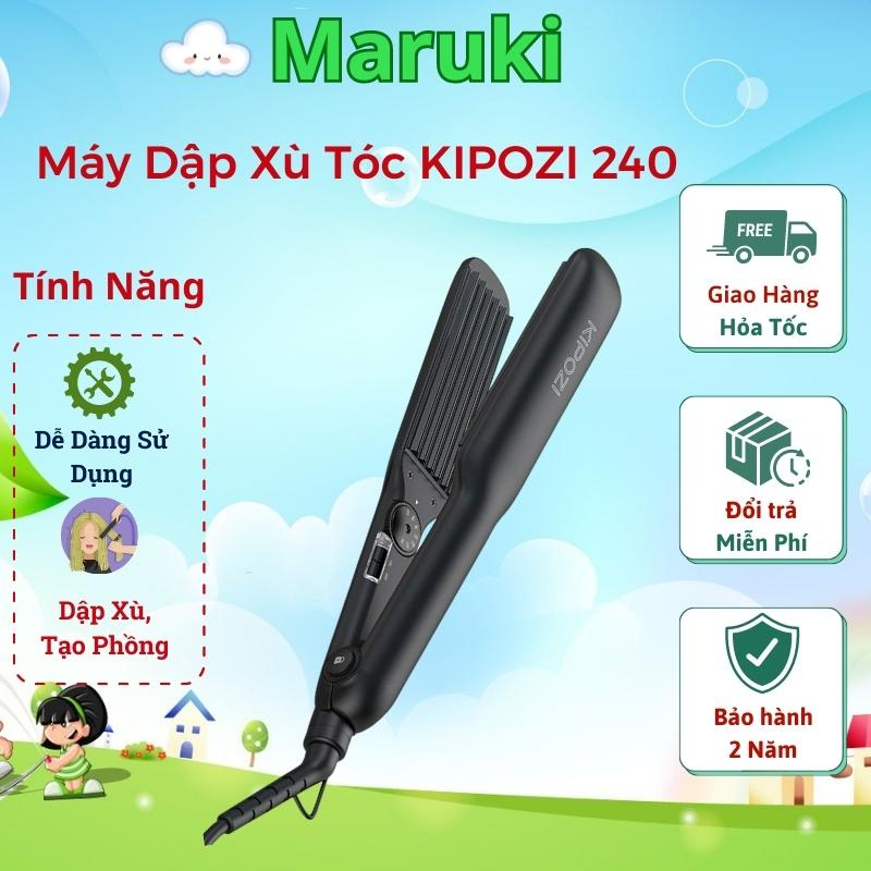 Máy Dập Xù Tạo Phồng Đa Năng Kipozi 240 Cao Cấp Chính Hãng Mỹ, Làm Phồng Tự Nhiên, Kiểm Soát Kiểu Dáng, Dễ Dàng Sử Dụng