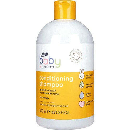 Dầu gội kèm xả Boots Baby Thái Lan cho trẻ em