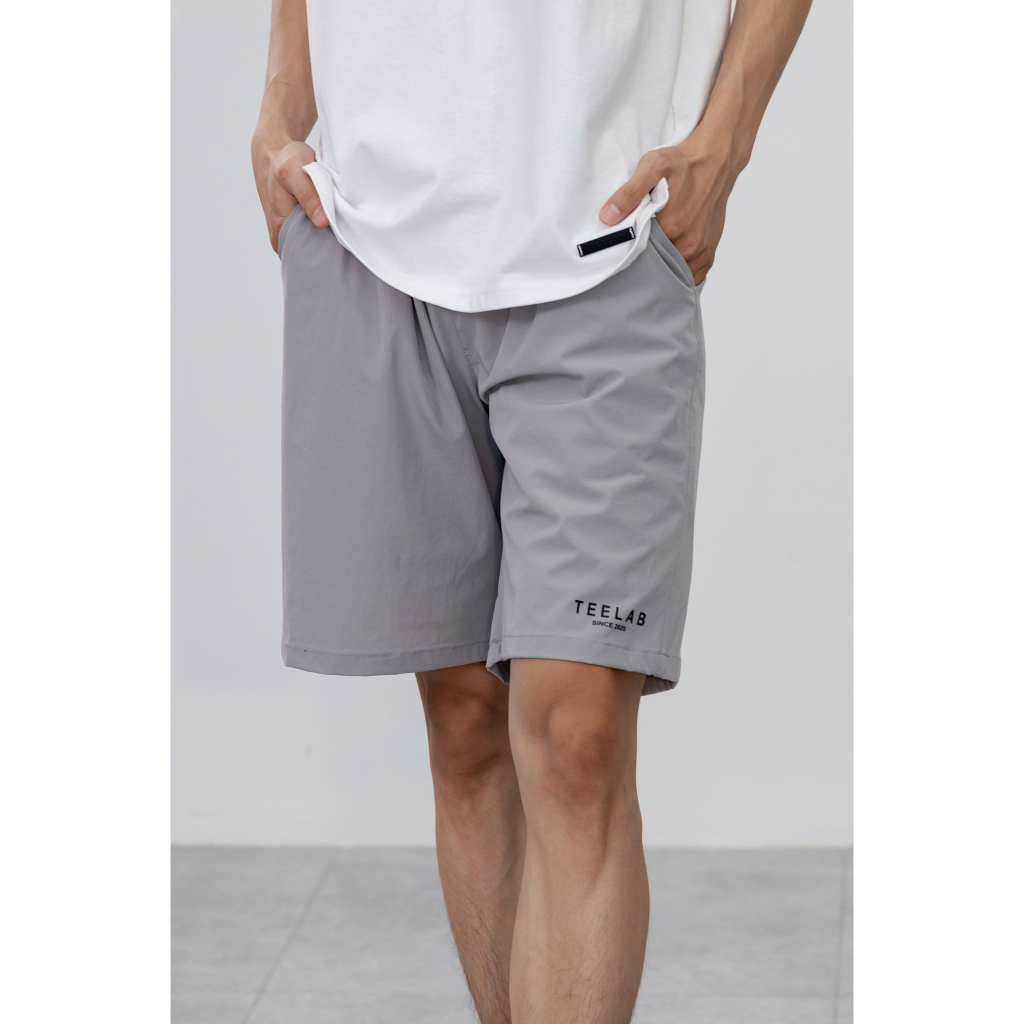 Quần Short Dù Teelab Local Brand Unisex Mini Logo PS039