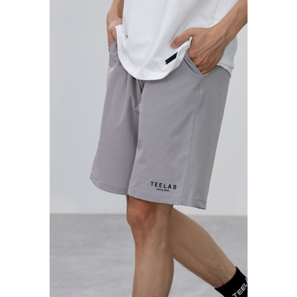 Quần Short Dù Teelab Local Brand Unisex Mini Logo PS039