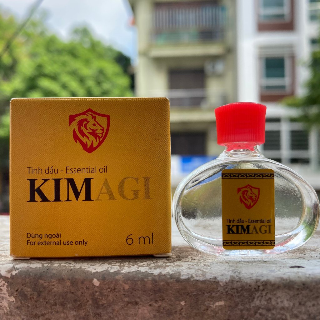 Dầu gió KIM AGI, xông hơi giải cảm, thoa côn trùng cắn muỗi đốt