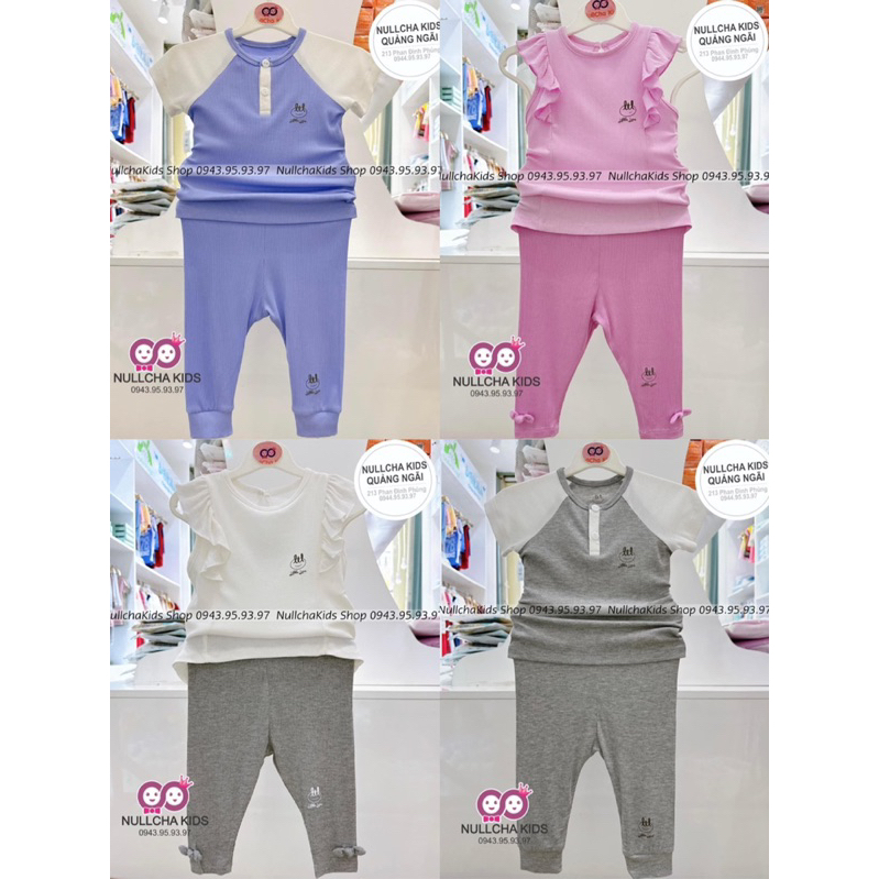 Bộ Thun Tăm Little Love Siêu Mềm Mịn Cho Bé 6m-4y