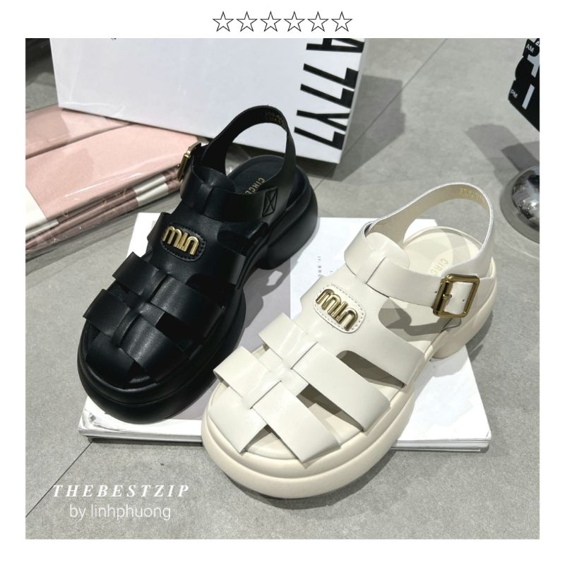 (𝐈𝐧𝐛𝐨𝐱 𝐜𝐡𝐞𝐜𝐤 𝐬𝐢𝐳𝐞 𝐭𝐫𝐜) Sandal rọ brand 𝗤𝗯𝗲𝘆𝗿𝗮𝗹 hàng nội địa Trung hàng cao cấp fullbox túi | Hàng loại 1