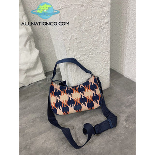 [HÀNG CHÍNH HÃNG] Túi M.L.B - Túi đeo vai Argyle Monogram Strap Hobo
