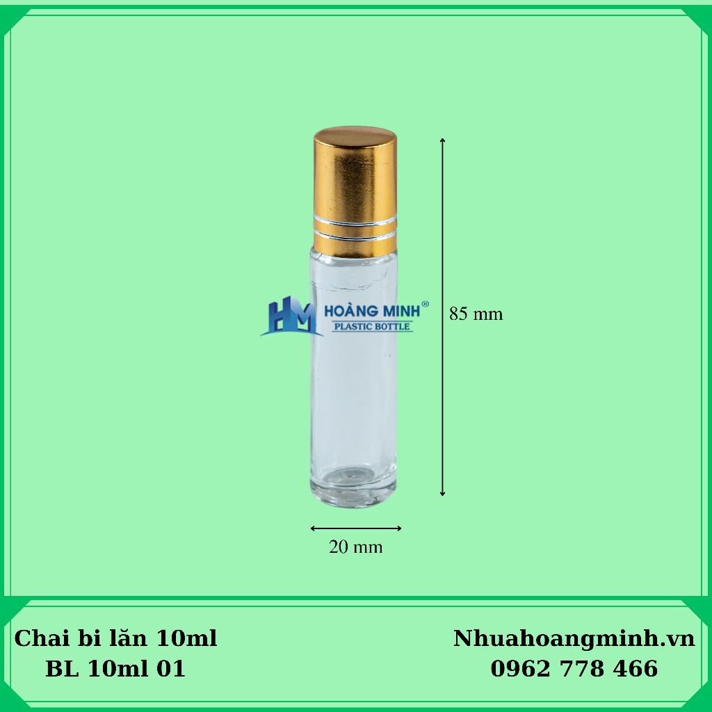 Combo 10 Chai Bi Lăn 10ml