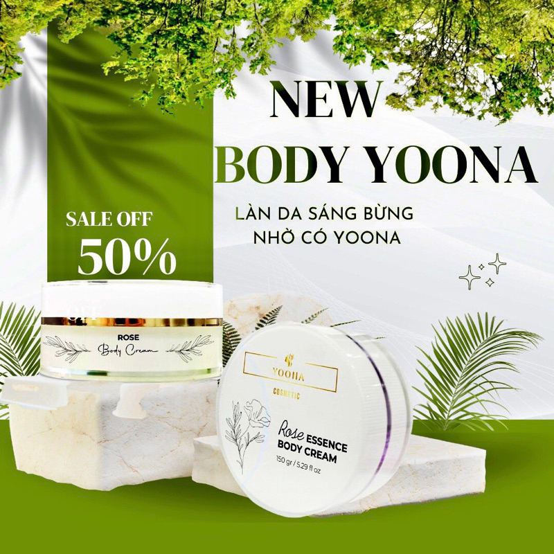 Kem Body Dưỡng Trắng Da Cao Cấp [Chính Hãng] Phân Phối Độc Quyền Nhà Yoona