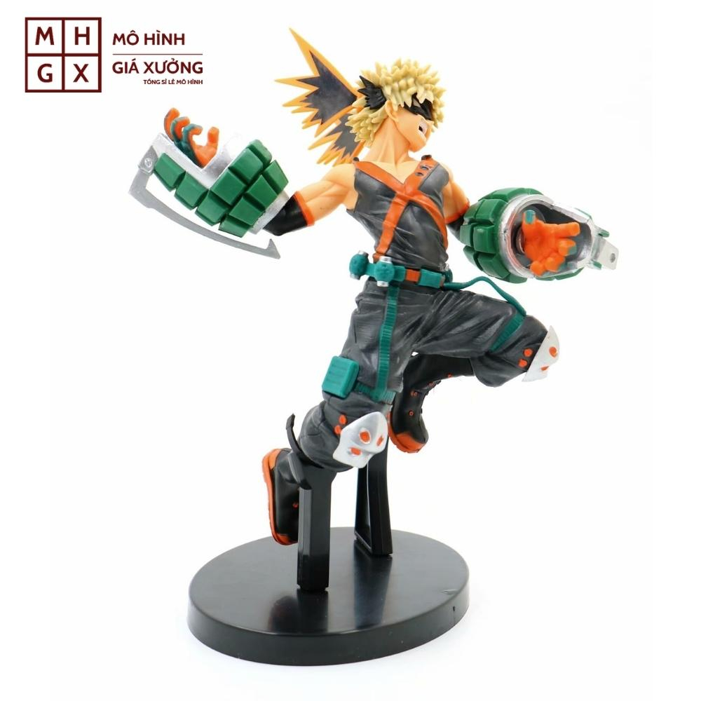 Mô Hình Học Viện Anh Hùng Bakugo Katsuki Todoroki Shouto Deku Midoriya Izuku - Cao 18 - 19cm - My Hero Academia