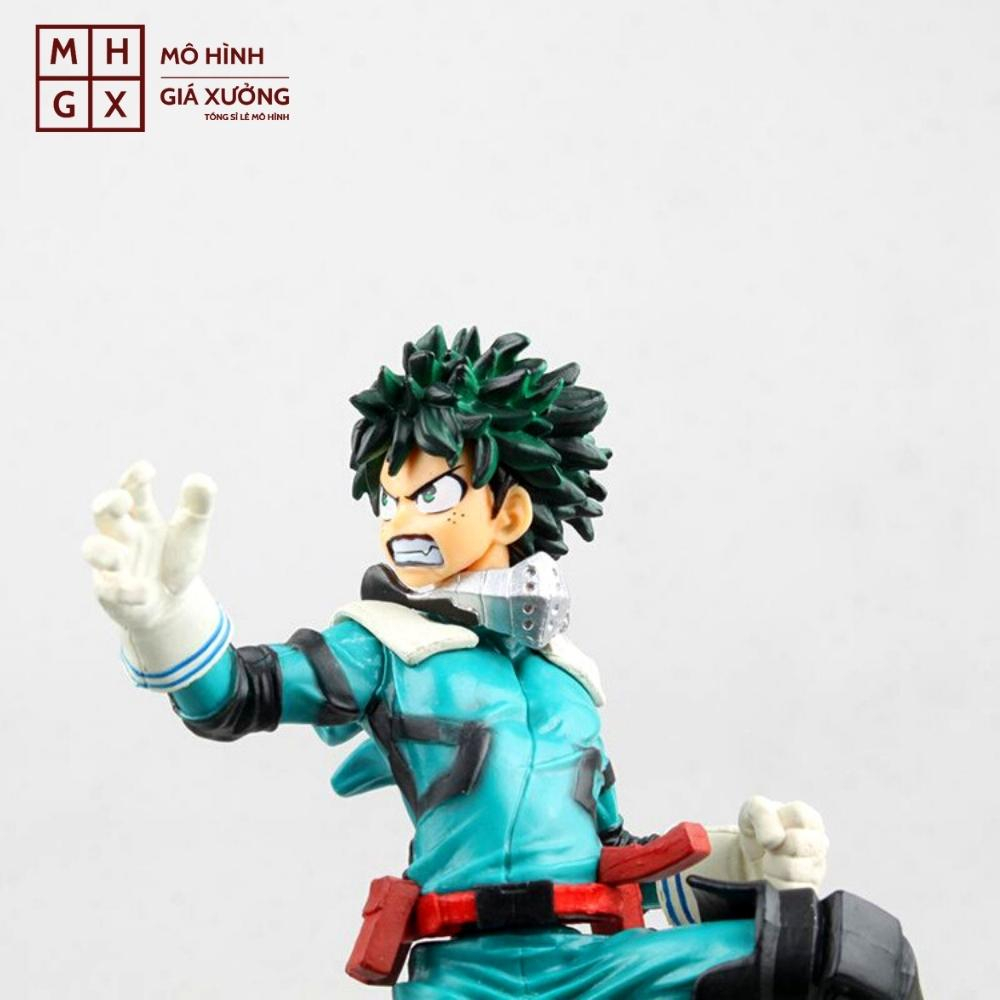 Mô Hình Học Viện Anh Hùng Deku Midoriya Izuku trạng thái chiến đấu - Cao 18cm - nặng 200gram - My Hero Academia