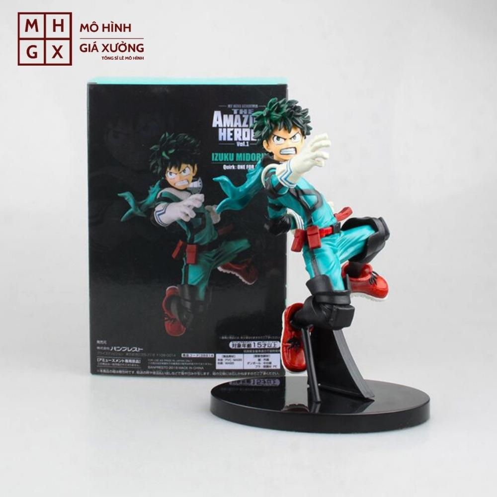 Mô Hình Học Viện Anh Hùng Bakugo Katsuki Todoroki Shouto Deku Midoriya Izuku - Cao 18 - 19cm - My Hero Academia