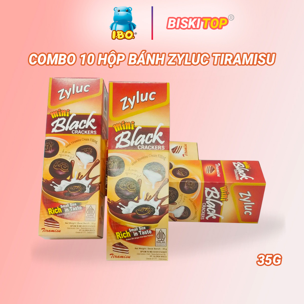 BÁNH QUY ĐEN ZYLUC HƯƠNG TIRAMISU