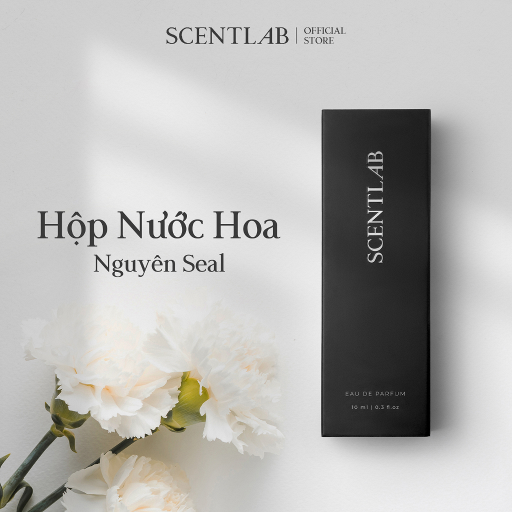 Combo Nước hoa mini nam SCENTLAB tinh dầu thơm lâu lưu hương 8h nam tính cuốn hút lịch lãm 10ml
