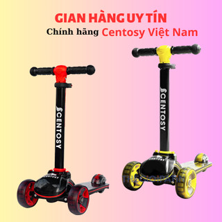 Xe scooter cao cấp cho bé centosy s5 có bánh đèn dễ dàng tháo rời