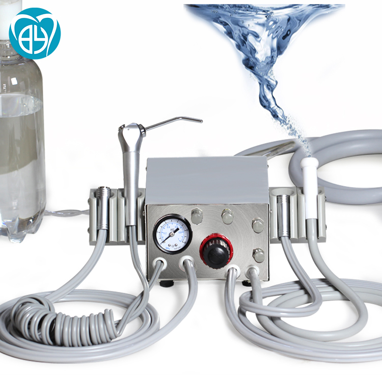 BỘ MÁY ĐIỀU TỐC NHA KHOA KÈM MÁY NÉN 8L/30L - BH 6 tháng