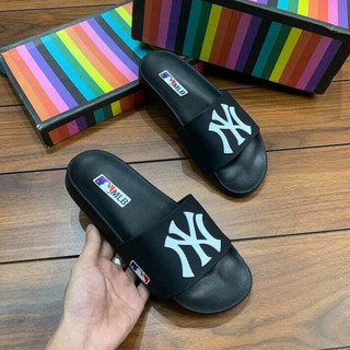 Dép nam,dép quai ngang nam nữ 𝐌𝐋𝐁 thêu ny thời trang siêu hot đế siêu nhẹ bền đẹp full size 37-43