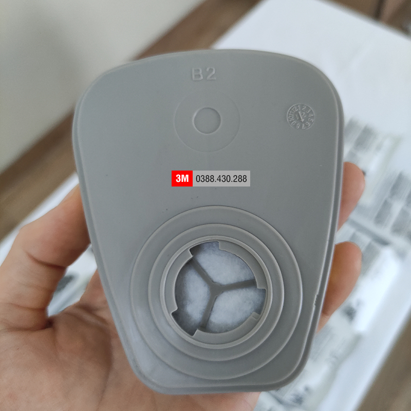 2 Phin lọc 3M 6003 sử dụng cho mặt nạ phòng độc 3M 6200, 7502, 6800