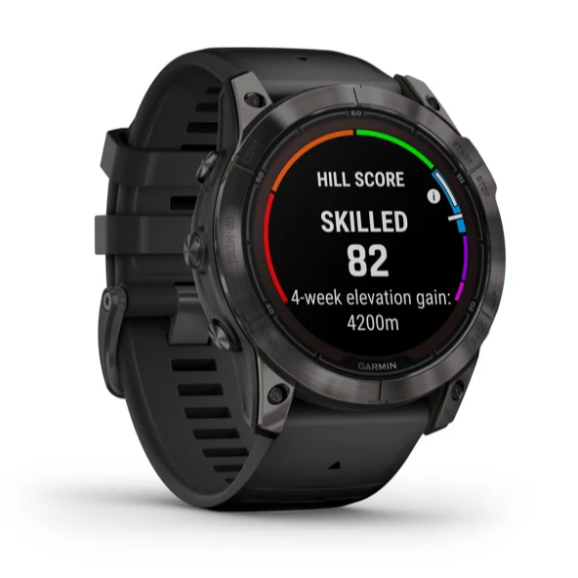Đồng hồ thể thao thông minh Garmin Fenix 7X Pro - Sapphire Solar, Titanium Hàng chính hãng - BH 12 tháng