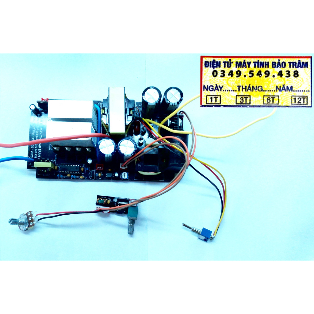 MẠCH KÍCH 8 FET BIẾN ÁP E42 BĂM PIC 5 CHẾ ĐỘ