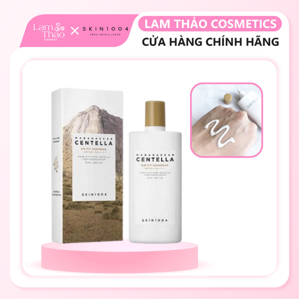 Kem Chống Nắng Dành Cho Da Nhạy Cảm Skin1004 Madagascar Centella Air-Fit Sun Cream Plus 50ml ( Mẫu Mới )