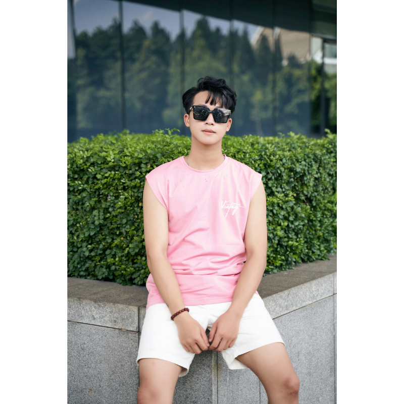 Áo thun ba lỗ tanktop nam trơn SAT-Vintage, vải thun mềm mịn, dày dặn, trẻ trung chuẩn form SAT