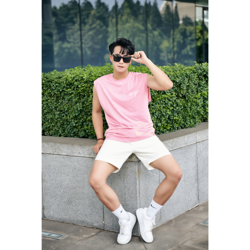 Áo thun ba lỗ tanktop nam trơn SAT-Vintage, vải thun mềm mịn, dày dặn, trẻ trung chuẩn form SAT