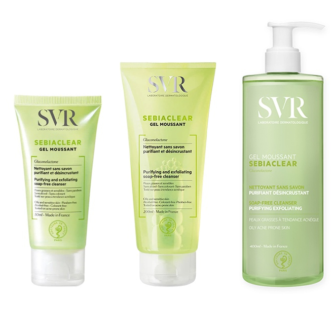 Sữa Rửa Mặt Gel SVR Sebiaclear Gel Moussant