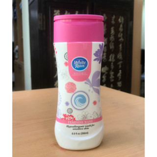Dung dịch vệ sinh phụ nữ hiệu White Rain Feminine Wash 266ml/9oz/chai